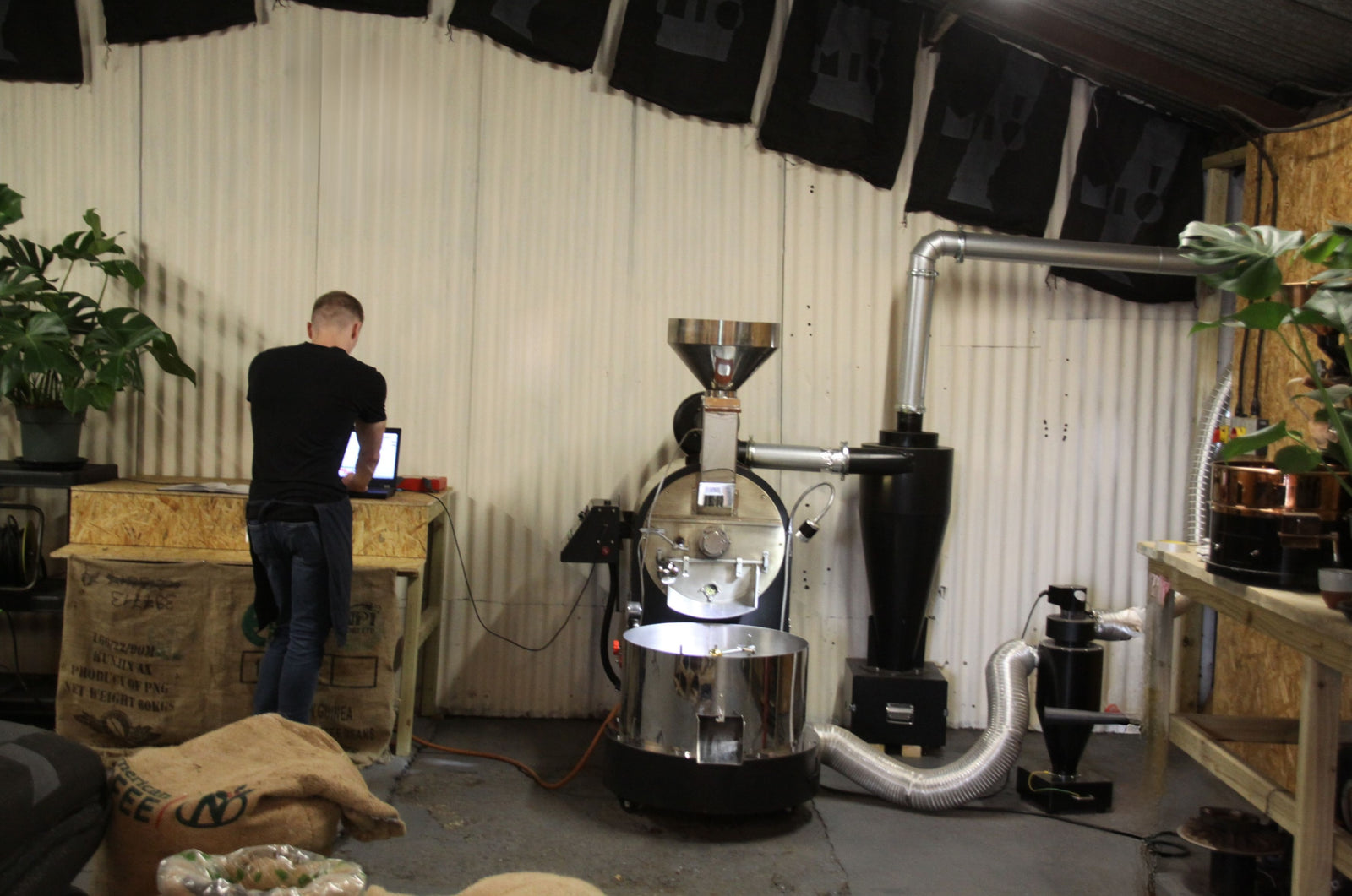 Our old unit - Lewis roasting coffee 