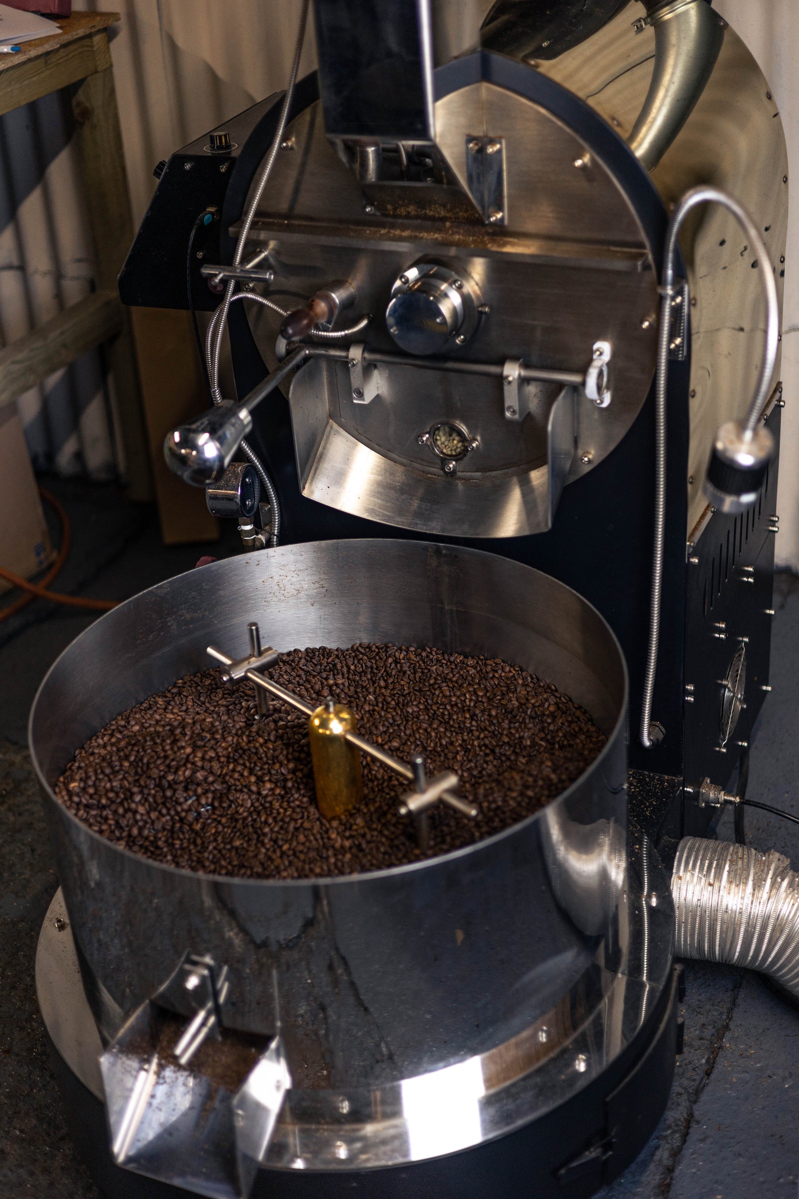 Our coffee roaster in all its glory